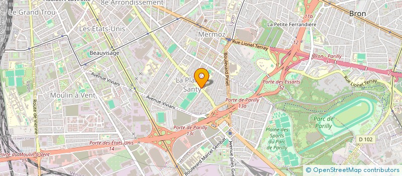 localisation de l'entreprise MONSIEUR IDRISS CHOUDAR  LYON