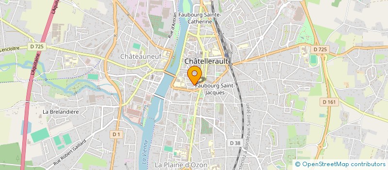 localisation de l'entreprise MONSIEUR IDRISS DAALI  CHATELLERAULT