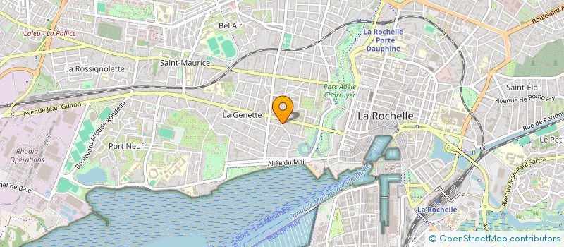 localisation de l'entreprise MONSIEUR IDRISS DELORME  LA ROCHELLE