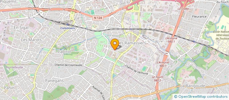 localisation de l'entreprise MONSIEUR IDRISS EL HAMMANI à COLOMIERS