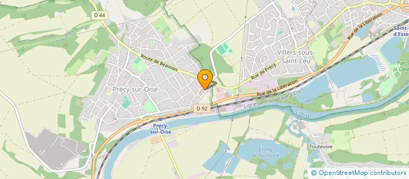 localisation de l'entreprise MONSIEUR IDRISS GOULAM  CIRES-LES-MELLO