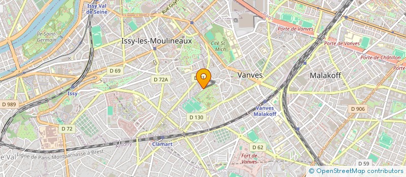 localisation de l'entreprise MONSIEUR IDRISS HAFFAF  LE CHESNAY-ROCQUENCOURT