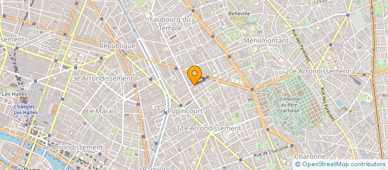 localisation de l'entreprise MONSIEUR IDRISS HAMEL  PARIS