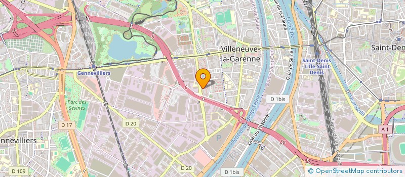 localisation de l'entreprise MONSIEUR IDRISS HAMIDOU  VILLENEUVE-LA-GARENNE