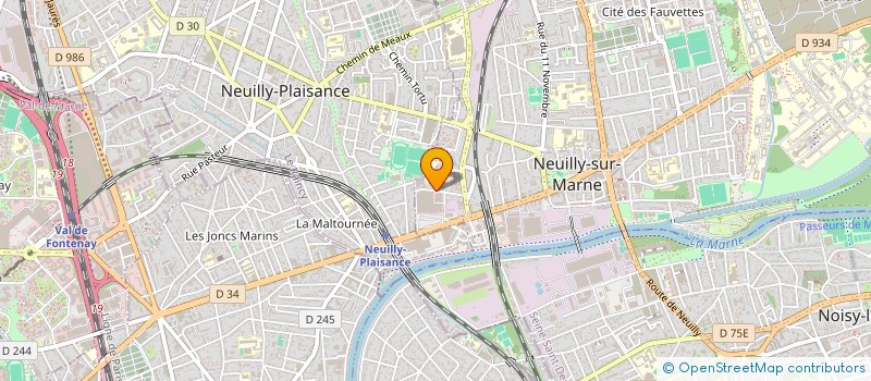 localisation de l'entreprise MONSIEUR IDRISS HAROUN SABRE à NEUILLY-SUR-MARNE