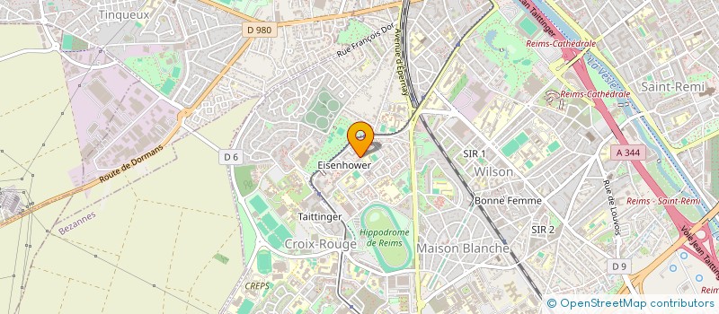 localisation de l'entreprise MONSIEUR IDRISS HAYATOU  REIMS