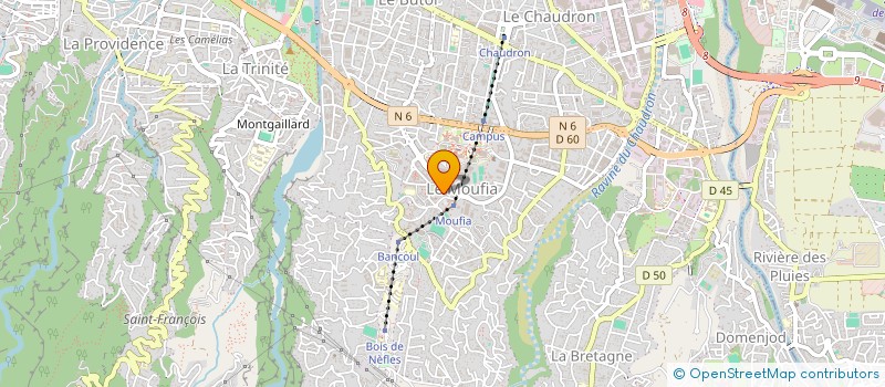 localisation de l'entreprise MONSIEUR IDRISS HOARAU à SAINT-DENIS