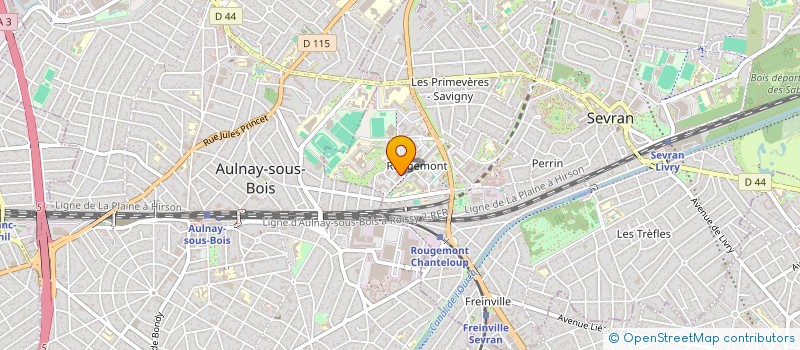 localisation de l'entreprise MONSIEUR IDRISS IBRAHIMA  SEVRAN