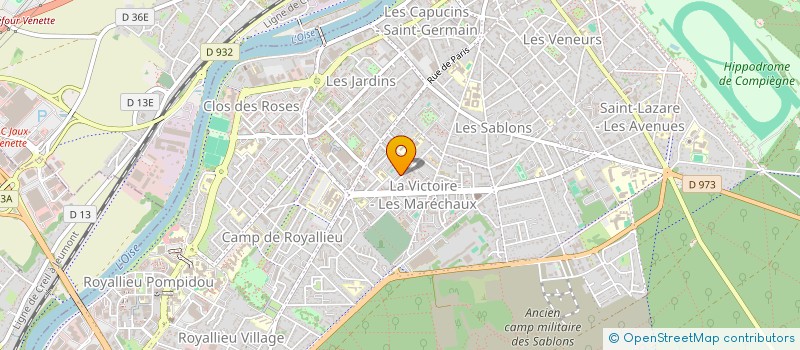 localisation de l'entreprise MONSIEUR IDRISS IMAM  COMPIEGNE