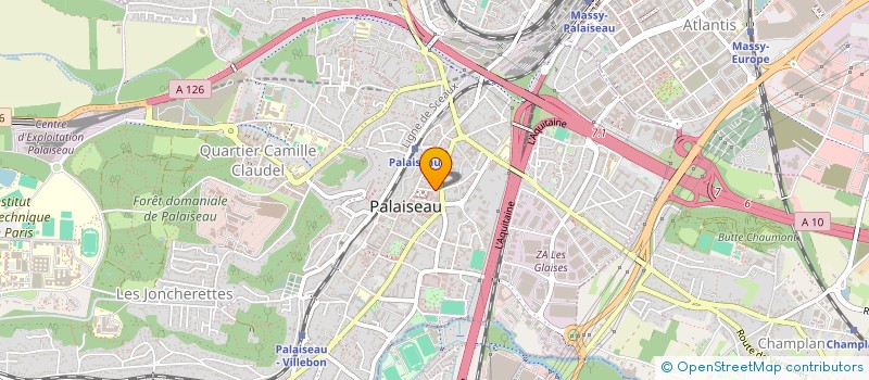 localisation de l'entreprise MONSIEUR IDRISS ISSA MOHAMED  PALAISEAU