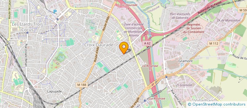 localisation de l'entreprise MONSIEUR IDRISS LAOUALI ABDOU à TOULOUSE