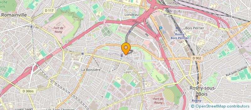 localisation de l'entreprise MONSIEUR IDRISS LAPOINTE à ROSNY-SOUS-BOIS