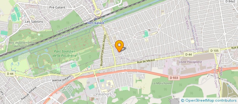 localisation de l'entreprise MONSIEUR IDRISS MAALI à TREMBLAY-EN-FRANCE