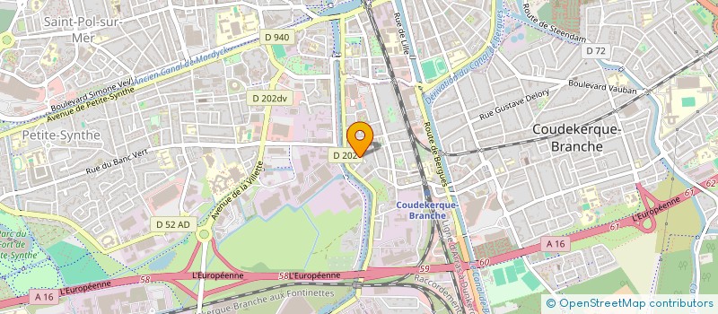 localisation de l'entreprise MONSIEUR IDRISS MADALY  COUDEKERQUE-BRANCHE