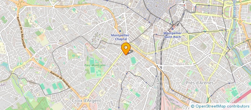 localisation de l'entreprise MONSIEUR IDRISS MARTIN à MONTPELLIER