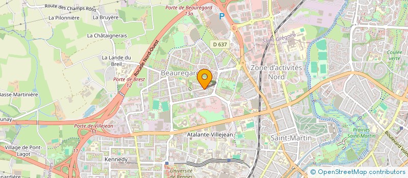 localisation de l'entreprise MONSIEUR IDRISS MATRAH-HELIN à RENNES