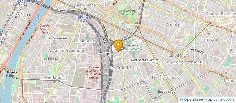 localisation de l'entreprise MONSIEUR IDRISS MESSAOUDENE  VENISSIEUX