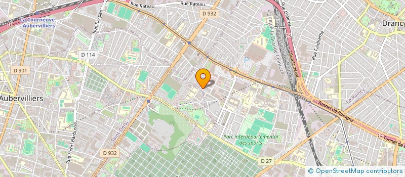 localisation de l'entreprise MONSIEUR IDRISS OUEDERNI  BOBIGNY