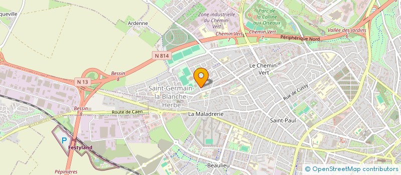 localisation de l'entreprise MONSIEUR IDRISS PAYET à CAEN