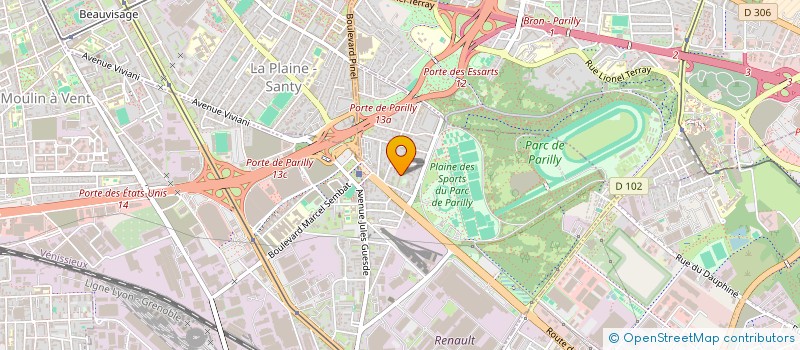 localisation de l'entreprise MONSIEUR IDRISS PIETRI  VENISSIEUX