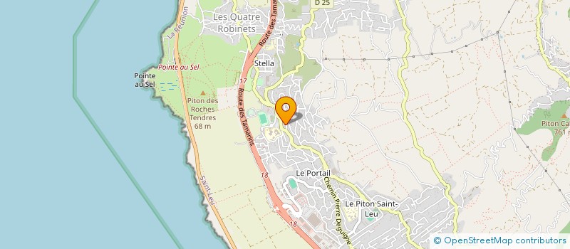 localisation de l'entreprise MONSIEUR IDRISS ROBERT  SAINT-LEU