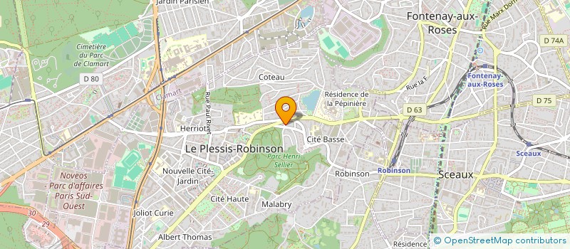 localisation de l'entreprise MONSIEUR IDRISS SIDI MOHAMED à LE PLESSIS-ROBINSON