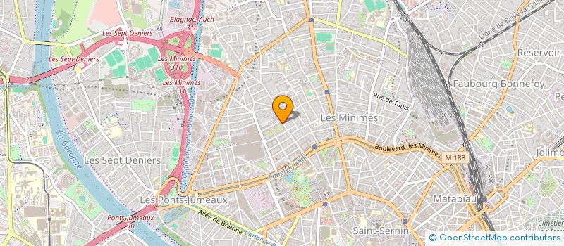 localisation de l'entreprise MONSIEUR IDRISS TAHRI à TOULOUSE