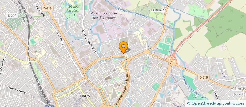 localisation de l'entreprise MONSIEUR IDRISS TRAORE  TROYES