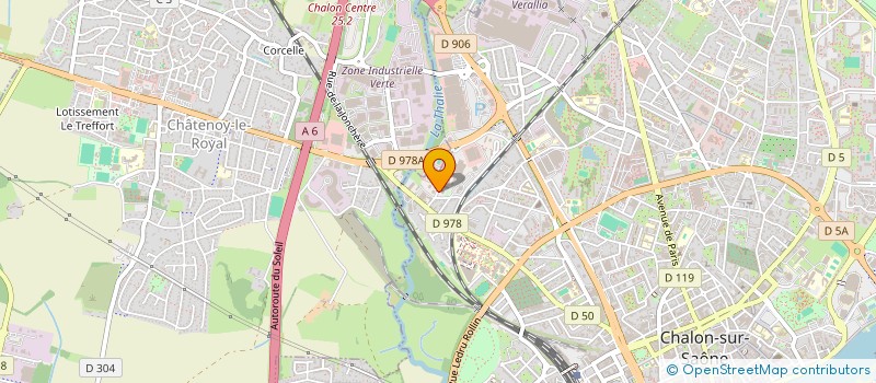 localisation de l'entreprise MONSIEUR IDRISSA AHMED  CHALON-SUR-SAONE