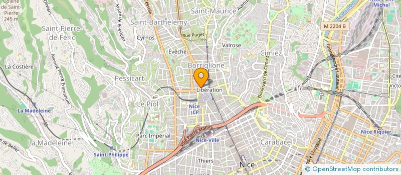 localisation de l'entreprise MONSIEUR IDRISSA BANCE à NICE