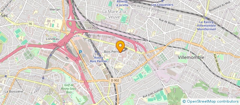 localisation de l'entreprise MONSIEUR IDRISSA BATHILY à ROSNY-SOUS-BOIS