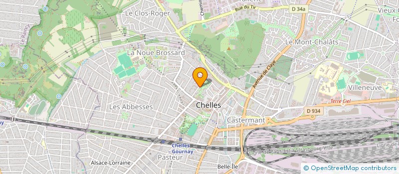 localisation de l'entreprise MONSIEUR IDRISSA COULIBALY  CHELLES