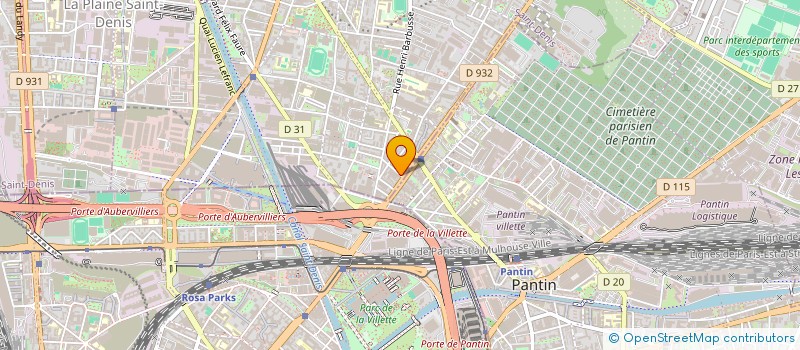localisation de l'entreprise MONSIEUR IDRISSA DIAKHITE à AUBERVILLIERS