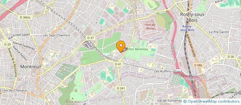 localisation de l'entreprise MONSIEUR IDRISSA DIAKITE à MONTREUIL