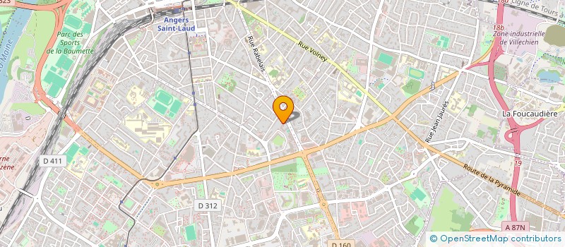 localisation de l'entreprise MONSIEUR IDRISSA DIAKITE à ANGERS