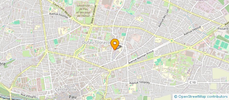 localisation de l'entreprise MONSIEUR IDRISSA DIALLO à PAU