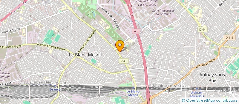 localisation de l'entreprise MONSIEUR IDRISSA DIARRA à LE BLANC-MESNIL