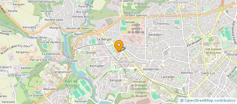 localisation de l'entreprise MONSIEUR IDRISSA FALL à BREST