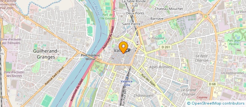 localisation de l'entreprise MONSIEUR IDRISSA KONATE  VALENCE