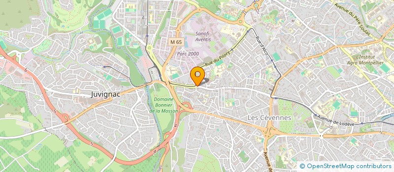 localisation de l'entreprise MONSIEUR IDRISSA MAREGA à MONTPELLIER