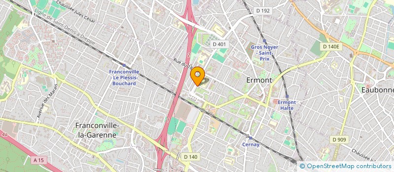 localisation de l'entreprise MONSIEUR IDRISSA MBENGUE  ERMONT