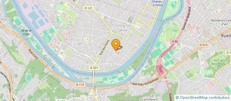 localisation de l'entreprise MONSIEUR IDRISSA SY  CROISSY-SUR-SEINE