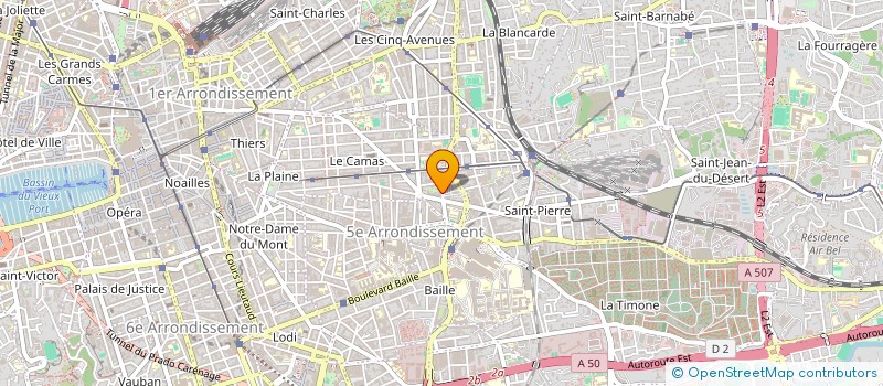 localisation de l'entreprise MONSIEUR IDRISSA SYLLA à MARSEILLE
