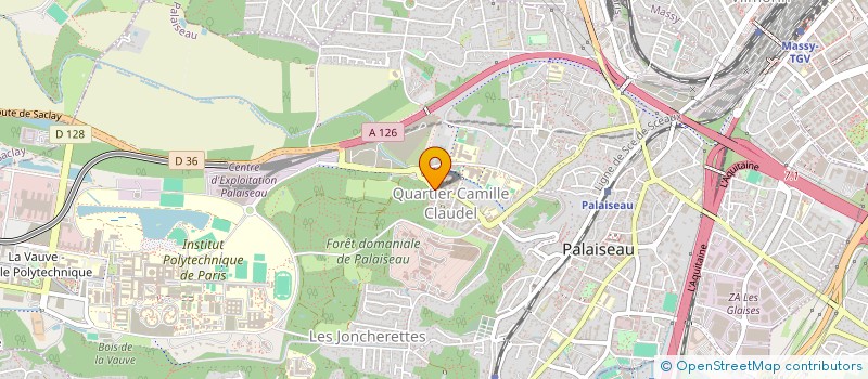 localisation de l'entreprise MONSIEUR IDRISSA TALLL  PALAISEAU