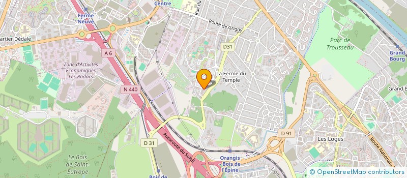 localisation de l'entreprise MONSIEUR IDRISSA TOUN KARA  RIS-ORANGIS