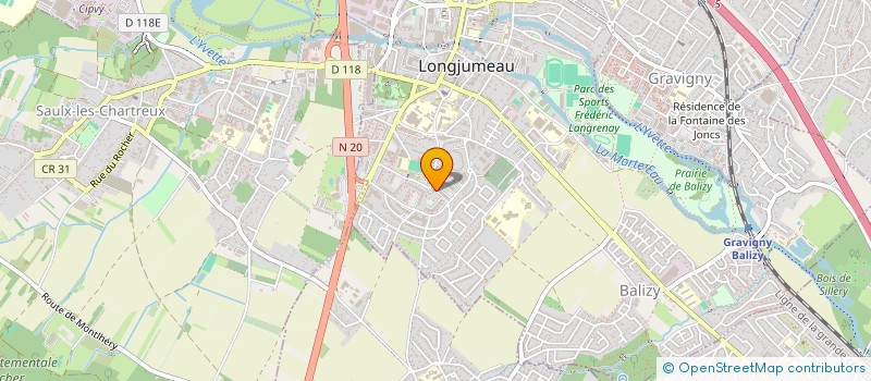 localisation de l'entreprise MONSIEUR IDRISSA TOURE à LONGJUMEAU
