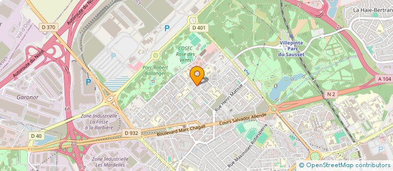 localisation de l'entreprise MONSIEUR IDRISSA TRAORE à AULNAY-SOUS-BOIS