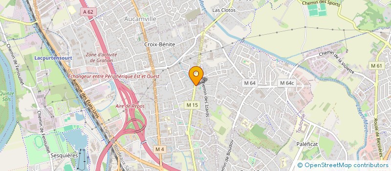 localisation de l'entreprise MONSIEUR IDRISSE KETRANE  TOULOUSE