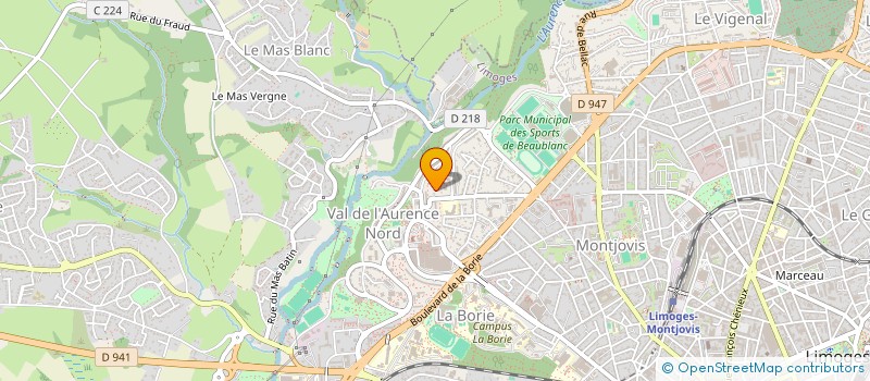 localisation de l'entreprise MONSIEUR IDRISSE MOHAMADI à LIMOGES