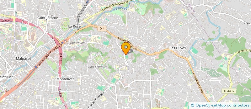 localisation de l'entreprise MONSIEUR IDRISSE NASRI  MARSEILLE